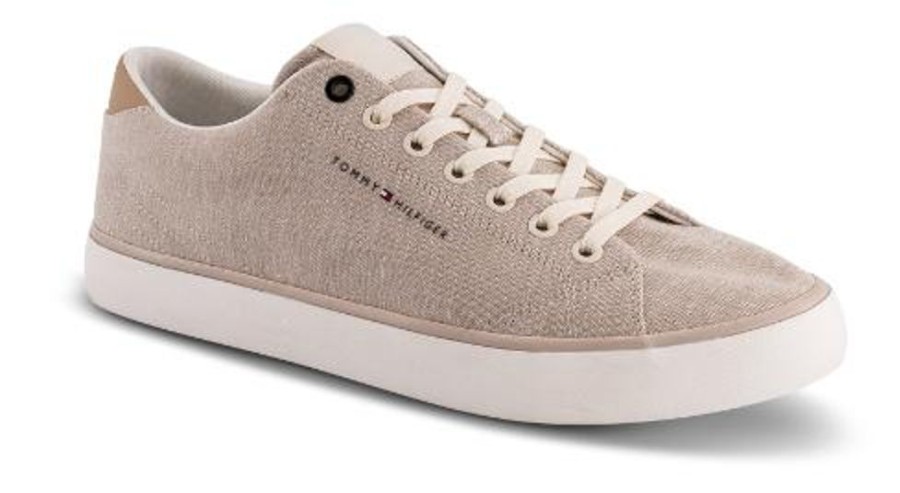 Maend Tommy Hilfiger | Tommy Hilfiger Kraftig Herresko Beige Fm0Fm04945Aef