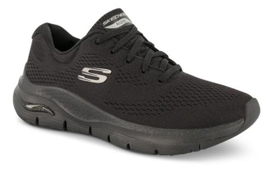 Kvinder Skechers | Skechers Sneaker Sort 149057