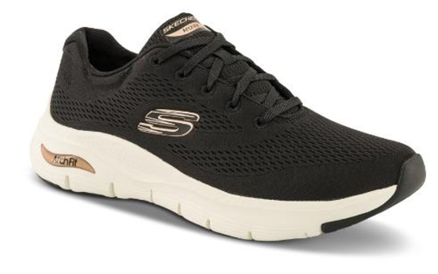 Kvinder Skechers | Skechers Sneaker Sort 149057