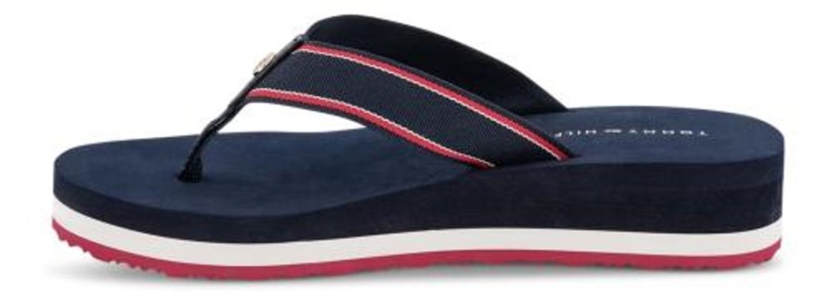 Kvinder Tommy Hilfiger | Tommy Hilfiger Poolslide Bla Fw0Fw05661Dw5