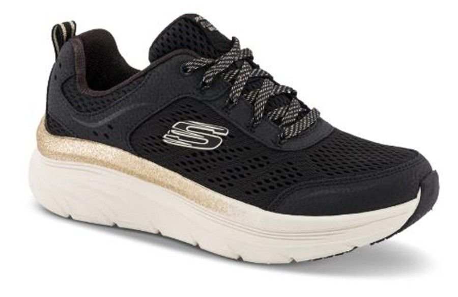 Kvinder Skechers | Skechers Sneaker Sort 149337