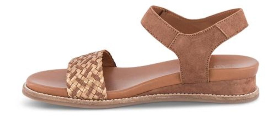 Kvinder Nordic Softness | Nordic Softness Damesandal Brun 4224160730