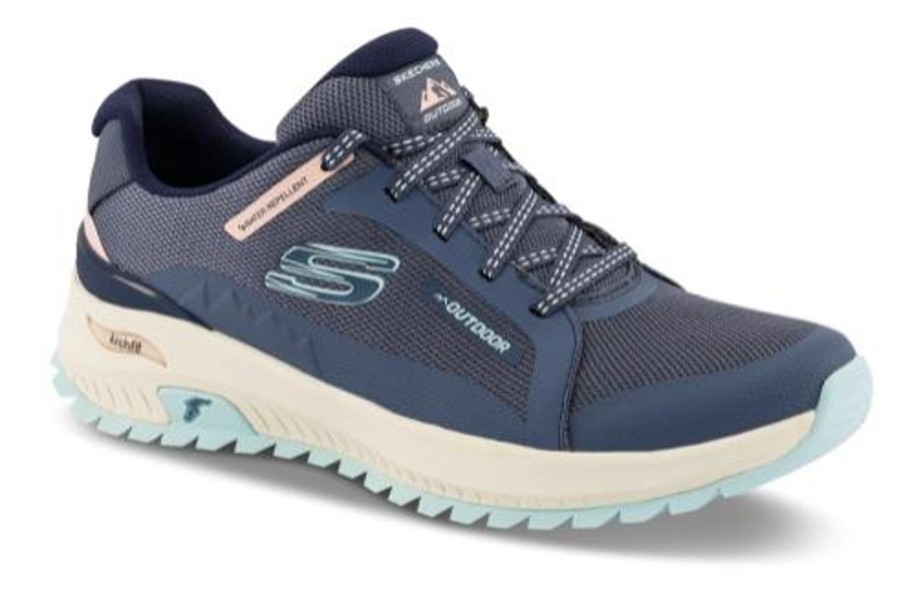 Kvinder Skechers | Skechers Sneaker Bla 180081