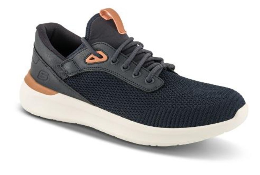 Maend Skechers | Skechers Kraftig Herresko Bla 210406