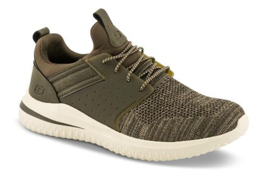 Maend Skechers | Skechers Kraftig Herresko Brun 210238