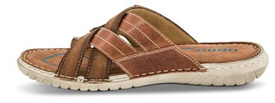 Maend Odiin | Odiin Herre Sandal Brun Komb. 4611100632