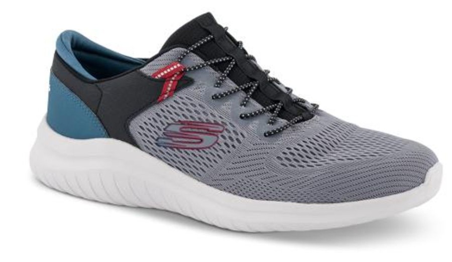 Maend Skechers | Skechers Sneaker Gra 232108