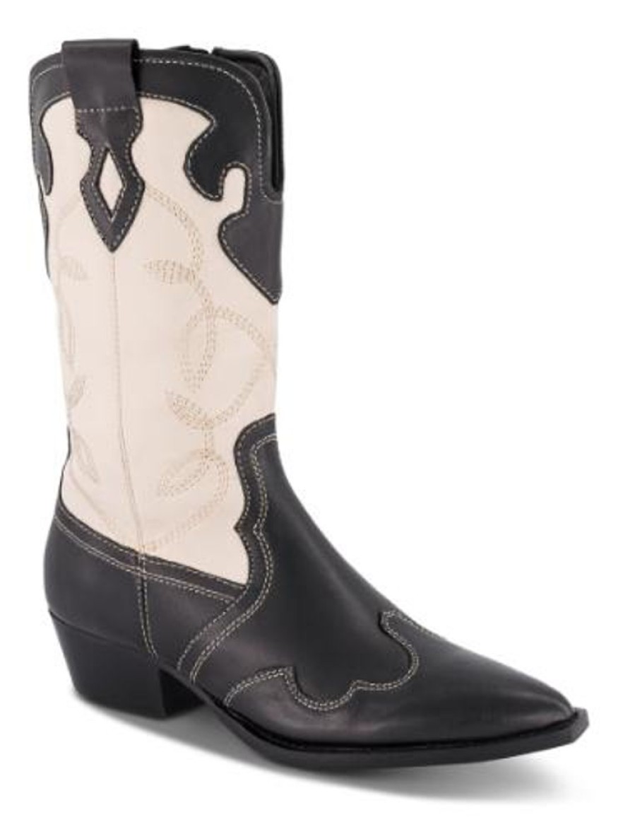 Kvinder B&CO | Cowboy Boot Sort Komb. 5213501411