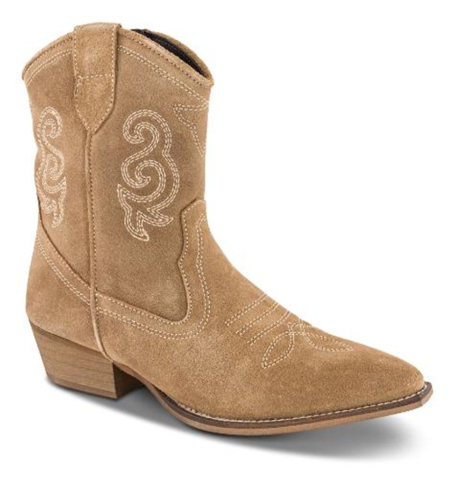 Kvinder B&CO | Cowboy Boot Brun 5253503530