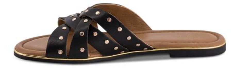 Kvinder B&CO | B&Co Damesandal Sort 4414101110