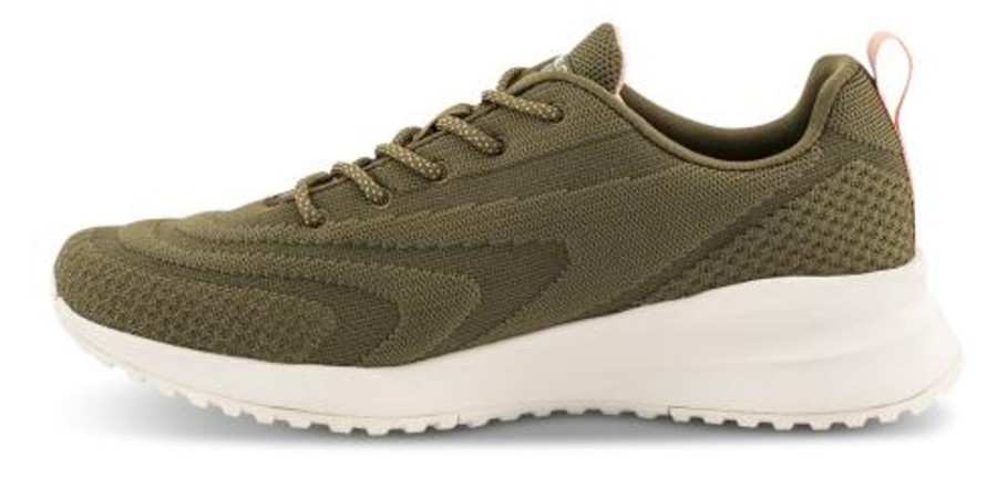 Kvinder Skechers | Skechers Sneaker Gron 117187