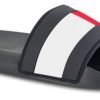 Maend Tommy Hilfiger | Tommy Hilfiger Pool Slides Unisex Bla Fm0Fm03810Dw5