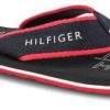 Maend Tommy Hilfiger | Tommy Hilfiger Pool Slides Unisex Bla Fm0Fm04469Dw5