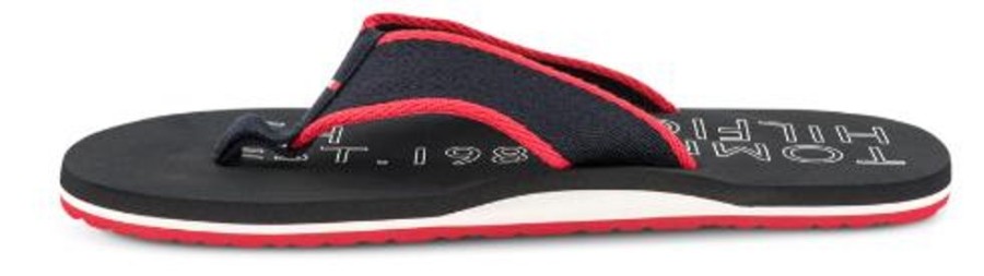 Maend Tommy Hilfiger | Tommy Hilfiger Pool Slides Unisex Bla Fm0Fm04469Dw5