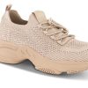 Kvinder Steve Madden | Steve Madden Damesko Med Snore Beige Sm19000085