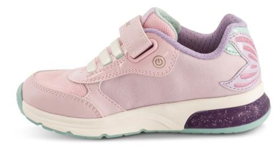 Born Geox | Geox Borne Sneaker Rosa J358Va011Bc