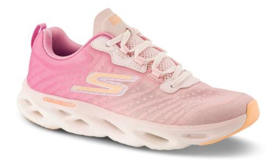 Kvinder Skechers | Skechers Sneaker Rosa 129497