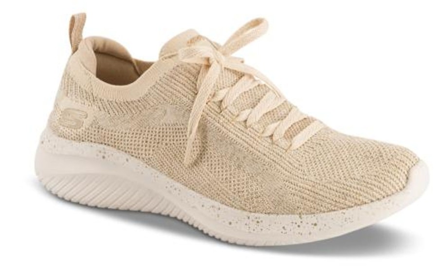 Kvinder Skechers | Skechers Sneaker Beige 149865