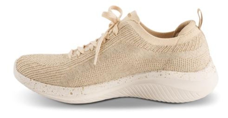 Kvinder Skechers | Skechers Sneaker Beige 149865