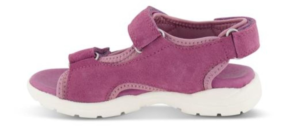 Born Skofus | Skofus Bornesandal Mork Rosa