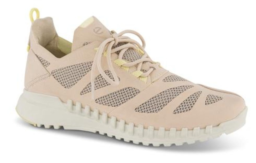 Kvinder ECCO | Ecco Sneaker Beige 80378359113Zipflex W