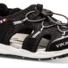 Born Viking | Viking Bornesandal Sort 3-49500 Thrill