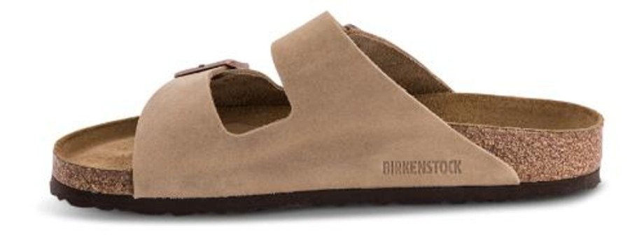 Maend Birkenstock | Birkenstock Arizona Med Blod Fodseng Tabacco Brown 0552811