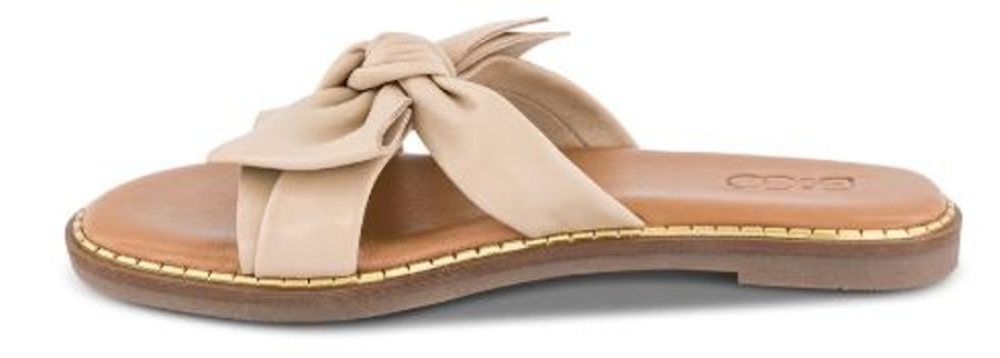 Kvinder B&CO | B&Co Damesandal Beige 4414101080