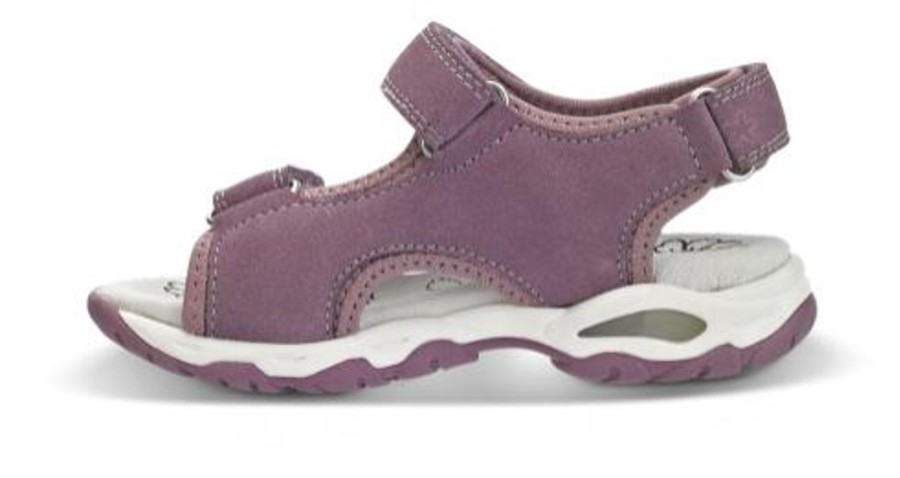 Born Skofus | Skofus Bornesandal Mork Rosa