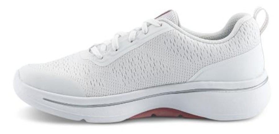 Kvinder Skechers | Skechers Sneaker Hvid 124887