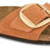 Kvinder Birkenstock | Birkenstock Madrid Big Buckle Brun 1022709