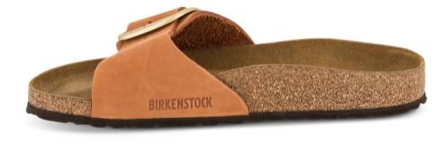 Kvinder Birkenstock | Birkenstock Madrid Big Buckle Brun 1022709