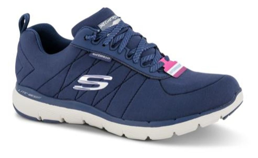 Kvinder Skechers | Skechers Sneaker Bla 88888400