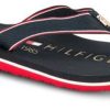 Kvinder Tommy Hilfiger | Tommy Hilfiger Pool Slides Unisex Bla Fw0Fw06421Dw5