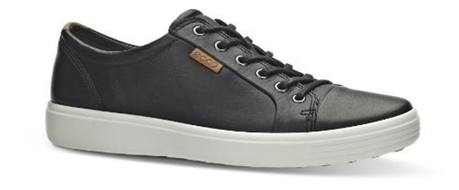 Maend ECCO | Ecco Herresneaker Sort 430004Soft 7 M