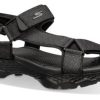 Maend Skechers | Skechers Herresandal Sort 54269