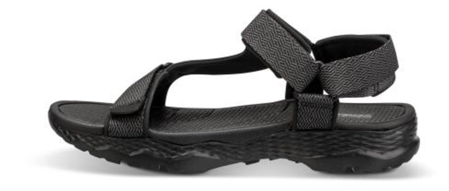 Maend Skechers | Skechers Herresandal Sort 54269