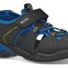 Born ECCO | Ecco Bornesandal Sort/Kobolt 700612 Biom Raft