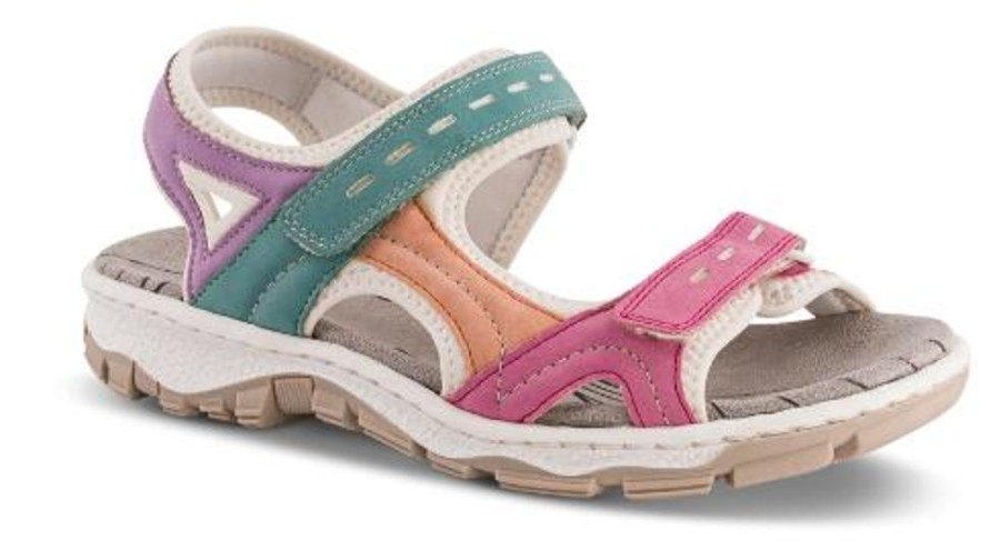 Kvinder Rieker | Rieker Damesandal Multi 68866-92