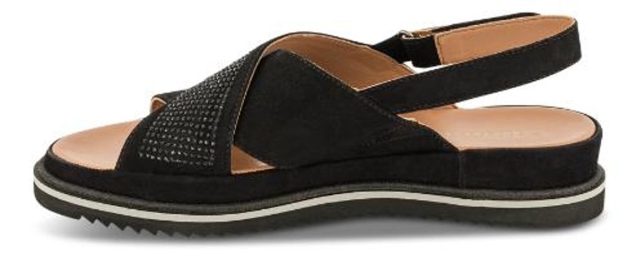 Kvinder Nordic Softness | Nordic Softness Damesandal Sort 4223160310