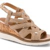 Kvinder B&CO | B&Co Damesandal Med Hael Beige 4214103207