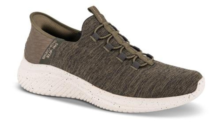 Maend Skechers | Skechers Sneaker Oliven 232452