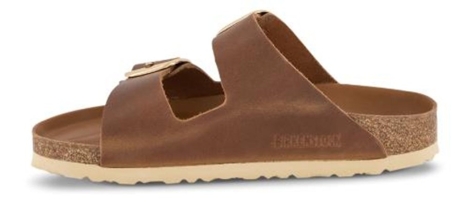 Kvinder Birkenstock | Birkenstock Arizona Big Buckle Brun 1011073