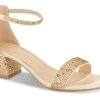 Kvinder B&CO | B&Co Damesandal Med Hael Guld 4212500101