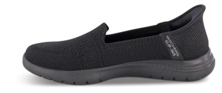 Kvinder Skechers | Skechers Slip-Ins Sort 138181