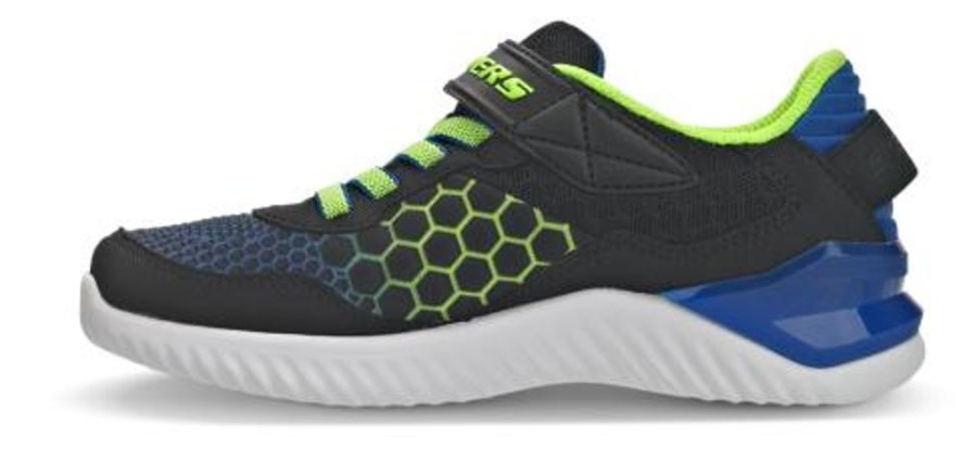 Born Skechers | Skechers Bornesneaker Bla/Lime 97757L