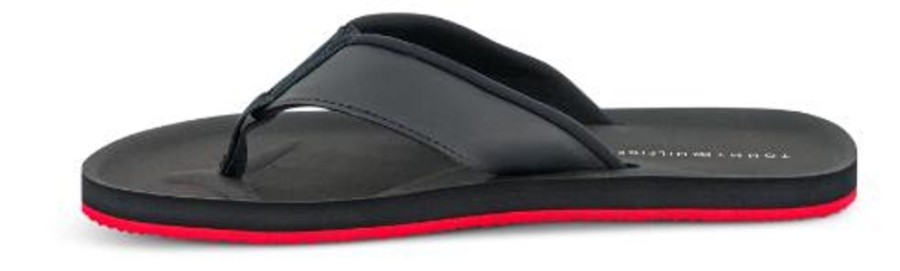 Maend Tommy Hilfiger | Tommy Hilfiger Pool Slides Unisex Bla Fm0Fm04473Dw5