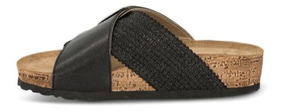 Kvinder B&CO | B&Co Damesandal Sort 4412100310