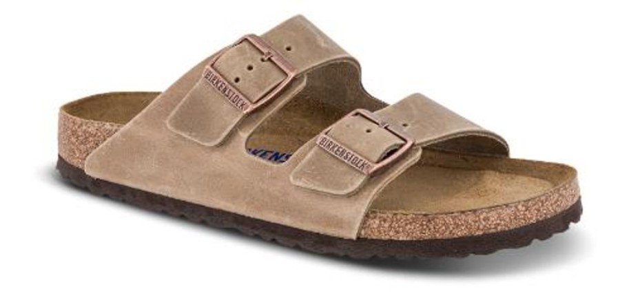 Kvinder Birkenstock | Birkenstock Arizona Med Blod Fodseng Brun 552813 Narrow