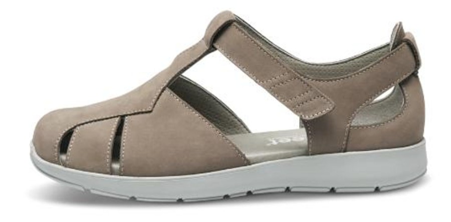 Kvinder New Feet | New Feet Damesandal Beige 221-36-1535